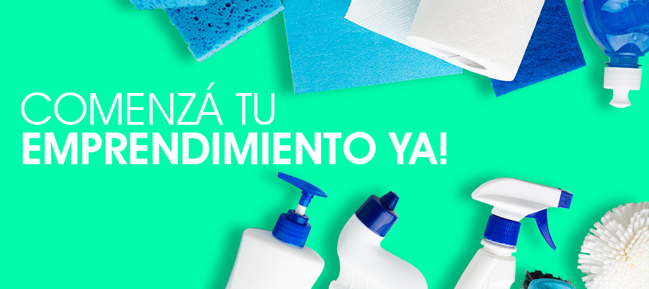 Emprendimiento de venta de productos de limpieza