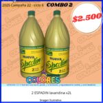COMBO 2 - 2 ESPADIN LAVANDINA x2L