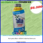 COMBO 23 - ALA PARA DILUIR x500ml MÁXIMA BLANCURA