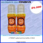 COMBO 14 - 2 TRENET QUITAMANCHAS BOLILLA x120ml