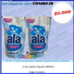 COMBO 19 - 2 ALAJABÓN LÍQUIDO x800ml