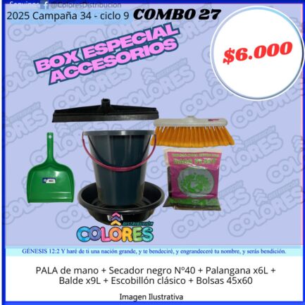 COMBO 27 - BOX ESPECIAL ACCESORIOS
