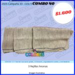 COMBO 40 - 3 REJILLAS LIVIANAS