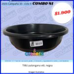 COMBO 41 - TIBU PALANGANA x6L NEGRA