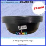 COMBO 42 - 6 TIBU PALANGANA x6L NEGRA