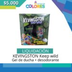 ESPECIAL KEVINGSTON gel de ducha + desodorante KEEP WILD