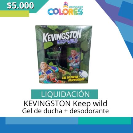 ESPECIAL KEVINGSTON gel de ducha + desodorante KEEP WILD