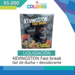 ESPECIAL KEVINGSTON gel de ducha + desodorante FAST BREAK