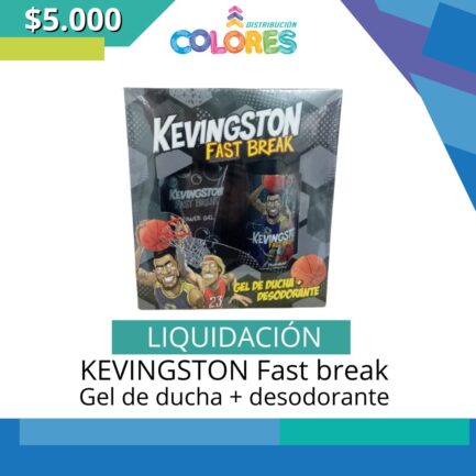 ESPECIAL KEVINGSTON gel de ducha + desodorante FAST BREAK