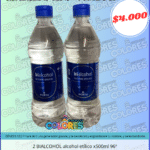 COMBO 11 - 2 BIALCOHOL ALCOHOL ETÍLICO x500ml 96º
