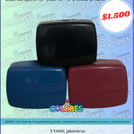 COMBO 22 - 3 YAMIL JABONERAS