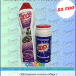 COMBO 23 - ODEX LIMPIADOR CREMOSO x500ml + ODEX LIMPIADOR EN POLVO x400g
