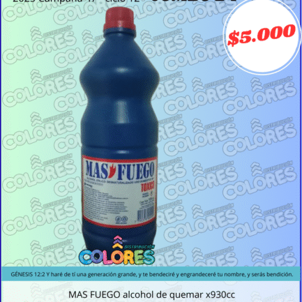COMBO 24 - MAS FUEGO ALCOHOL DE QUEMAR x930cc
