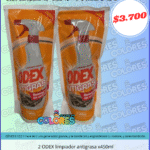 COMBO 26 - 2 ODEX LIMPIADOR ANTIGRASA x450ml
