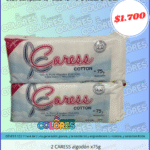 COMBO 32 - 2 CARESS ALGODÓN x75g