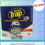 COMBO 36 - MOSQUITRAP ESPIRALES ESTUCHE x12u