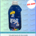 COMBO 43 - TIBU JABÓN LÍQUIDO x3L CLÁSICO BOTELLA