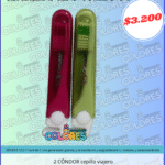 COMBO 44 - 2 CONDOR CEPILLO VIAJERO
