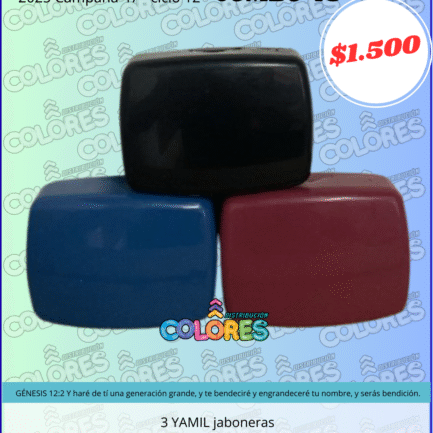 COMBO 48 - 3 YAMIL JABONERAS