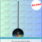 COMBO 5 - PALA CON CABO SIN GOMA "BLACK"