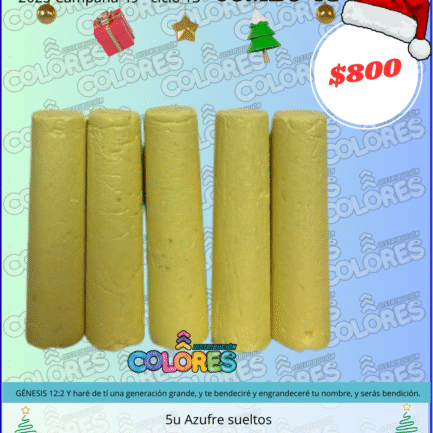 COMBO 48 - 5u AZUFRE SUELTOS