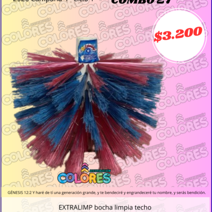 COMBO 27 - EXTRALIMP BOCHA LIMPIA TECHO