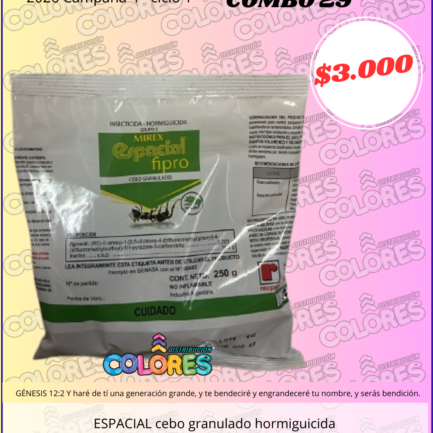 COMBO 29 - ESPACIAL CEBO GRANULADO HORMIGUICIDA