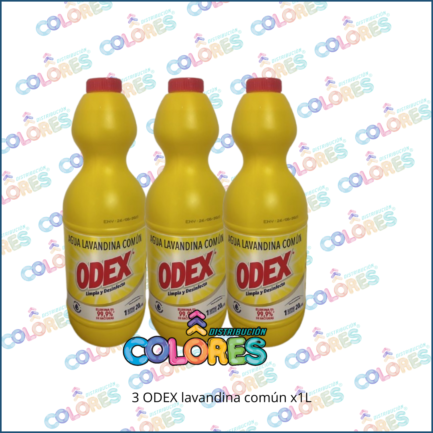 COMBO 13 B - 3 ODEX LAVANDINA COMÚN x1L