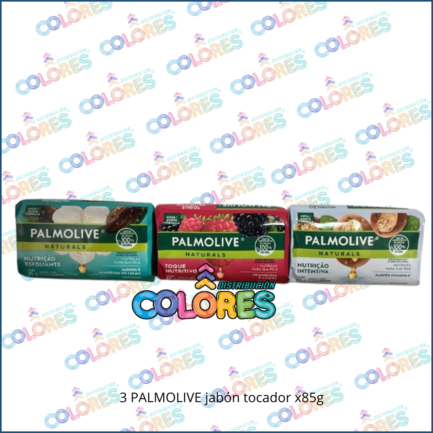 COMBO 21 - 3 PALMOLIVE JABÓN DE TOCADOR x85g