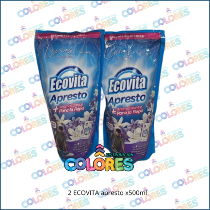 COMBO 30 - 2 ECOVITA APRESTO x500ml