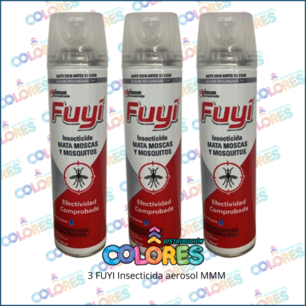 COMBO 3 B - 3 FUYI INSECTICIDA AEROSOL MMM