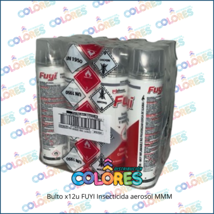 COMBO 3 C - BULTO x12u FUYI INSECTICIDA AEROSOL MMM