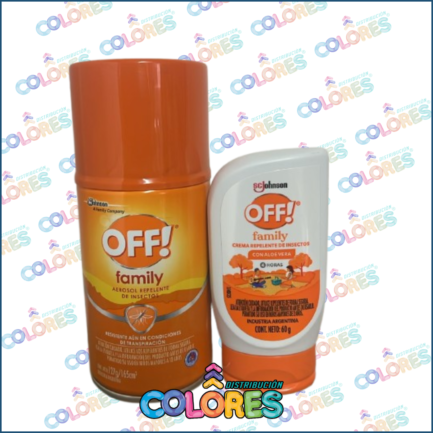 COMBO 20 - OFF AEROSOL FAMILY + OFF EN CREMA x60g