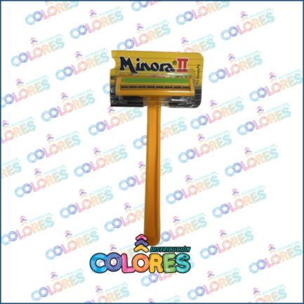 COMBO 14 A - MINORA PRESTOBARBA AMARILLA