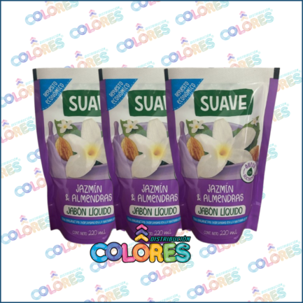 COMBO 13 B - 3 SUAVE JABÓN LÍQUIDO MANOS X220ml