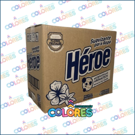 COMBO 10 C - BULTO x4u HÉROE SUAVIZANTE x3L