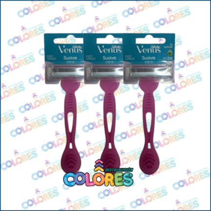 COMBO 6 B - 3 VENUS PRESTOBARBA