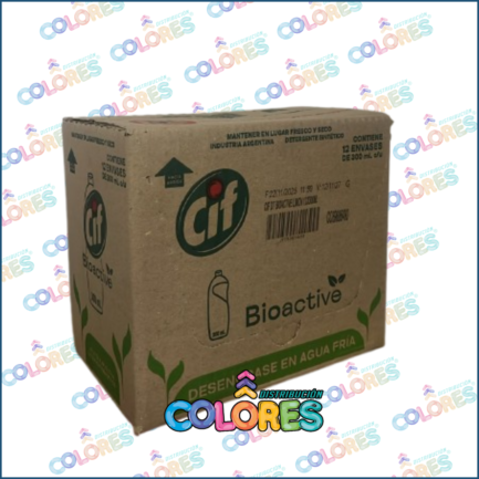 COMBO 4 C - BULTO x12u CIF DETERGENTE x300ml LIMÓN