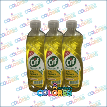 COMBO 4 B - 3 CIF DETERGENTE x300ml LIMÓN