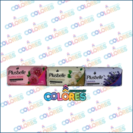 COMBO 25 - 3 PLUSBELLE JABÓN DE TOCADOR x120g SURTIDOS
