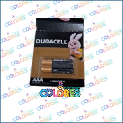 COMBO 34 A - 1 Pack DURACELL PILA AAA x2u