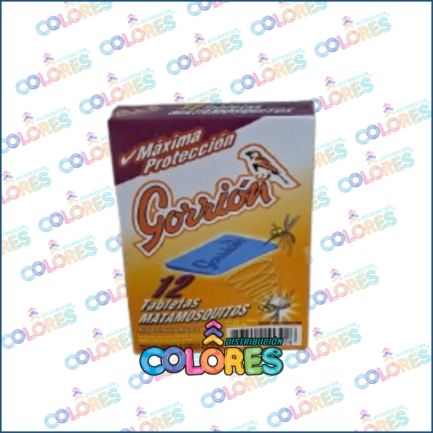 COMBO 14 A - GORRIÓN TABLETAS x12u