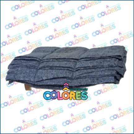 COMBO 12 C - 1 BULTO x10u TRAPO DE PISOS GRIS SUAVE