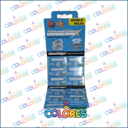 COMBO 31 - 1 TIRA x10u GOODMAX HOJA DE AFEITAR