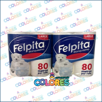 COMBO 12 - 2 FELPITA PH BLANCO 4x80mts
