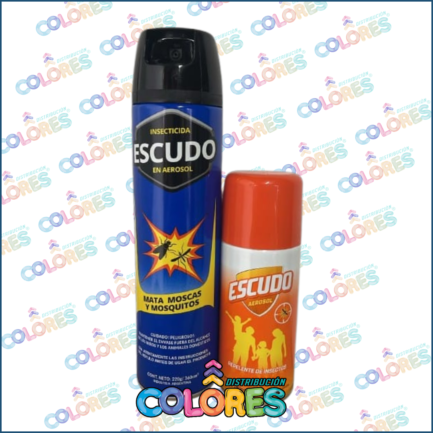 COMBO 11 - ESCUDO INSECTICIDA AEROSOL MMM + ESCUDO REPELENTE AEROSOL