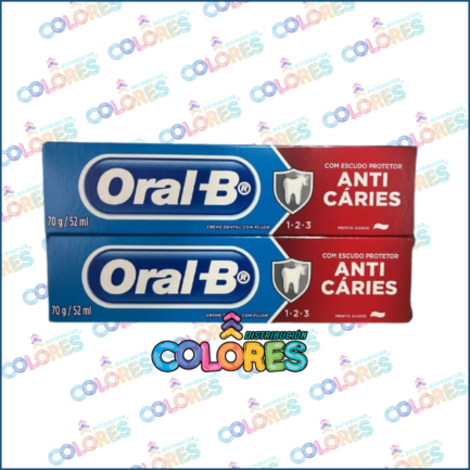 COMBO 3 - 2 ORAL B ANTICARIES x70g