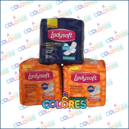 COMBO 19 - 2 LADYSOFT SECA x8u + LADYSOFT NOCHE x8u