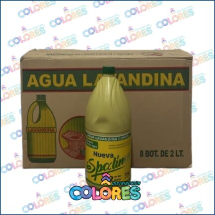 Bulto x8u SPALIMP lavandina x2L