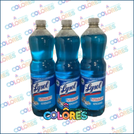 COMBO 5 B - 3 LYSOL LIMPIADOR LÍQUIDO DESINFECTANTE x900ml MARINA